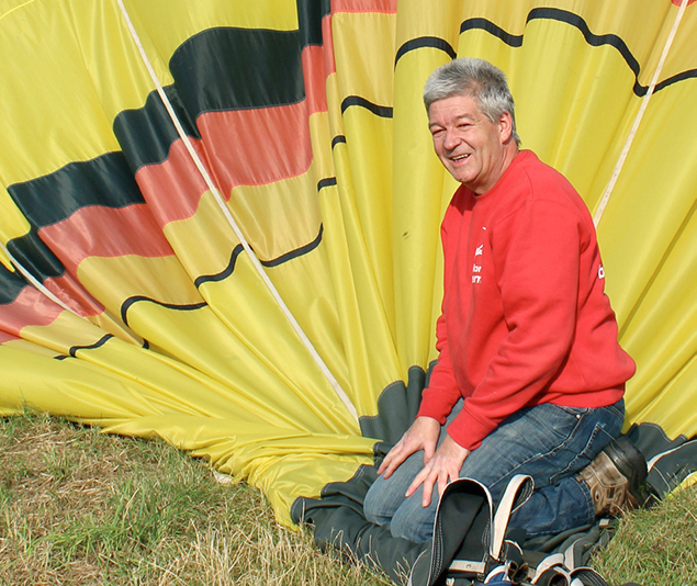 Matthias Mattern vor dem Start: Routine hat gut lachen