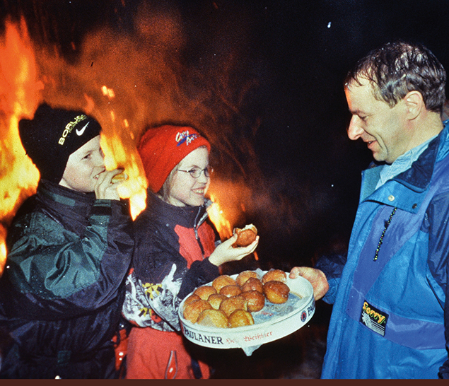 Selbstgebackene Kraeppel machen den Unterschied